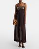 Xu Zhi Xu Zhi Sequined chiffon maxi dress - 2