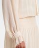 Xu Zhi Xu Zhi Shirred tie-neck maxi dress - 5