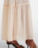 Xu Zhi Xu Zhi Shirred tie-neck maxi dress - 6