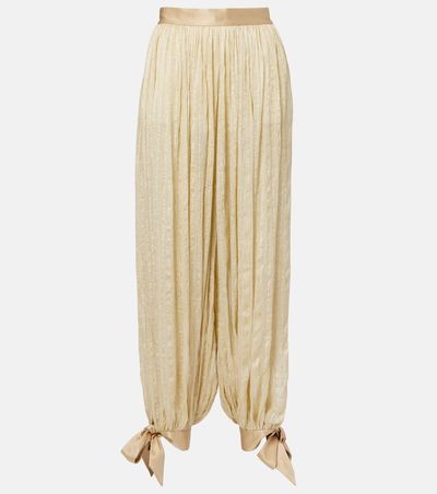 Xu Zhi Xu Zhi Striped balloon pants