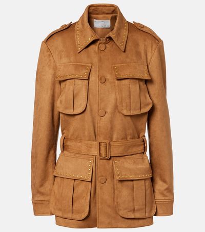 Xu Zhi Xu Zhi Studded belted field jacket