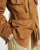 Xu Zhi Xu Zhi Studded belted field jacket - 3