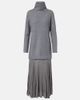 Xu Zhi Xu Zhi Turtleneck wool-blend maxi dress - 1