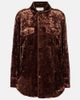Xu Zhi Xu Zhi Velvet shirt - 1