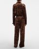 Xu Zhi Xu Zhi Velvet straight pants - 3