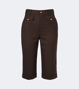 Xu Zhi Xu Zhi Wool capri pants