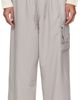 Y-3 Y-3 Beige Sport Uniform Straight Cargo Pants - 1