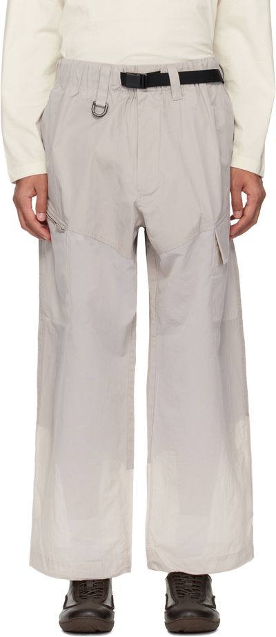 Y-3 Y-3 Beige UT Straightleg Cargo Pants