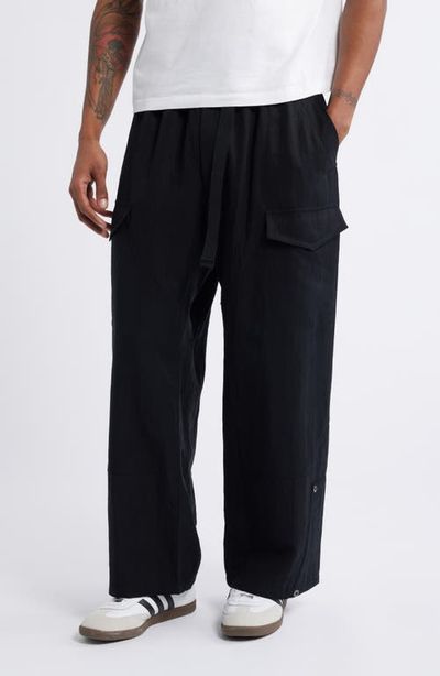 Y-3 Y-3 Belted Washed Twill Pants