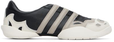 Y-3 Y-3 Black & Gray Regu Mary Jane Sneakers