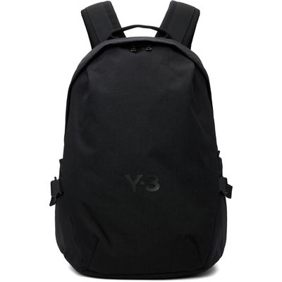 Y-3 Y-3 Black Bonded-Logo Backpack