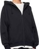 Y-3 Y-3 Black Brushed Terry Zip Hoodie - 2