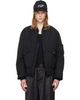 Y-3 Y-3 Black Cargo Bomber Jacket - 1