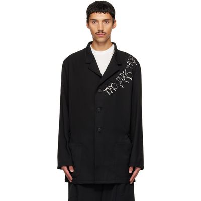 Y-3 Y-3 Black Chito Edition City Graphic Wool Blazer
