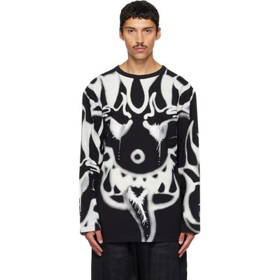 Y-3 Y-3 Black Chito Edition Graphic Long Sleeve T-shirt