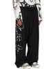 Y-3 Y-3 Black Chito Edition Graphic Wide Wool Trousers - 2