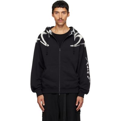 Y-3 Y-3 Black Chito Edition Graphic Zipper Hoodie