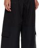 Y-3 Y-3 Black Cropped Straight Leg Cargo Pants - 2