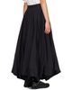 Y-3 Y-3 Black Gradient 3-Stripes Nylon Balloon Midi Skirt - 3