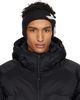 Y-3 Y-3 Black Graphic Logo Headband - 1