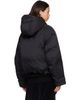 Y-3 Y-3 Black Hooded Puffer Down Jacket - 3