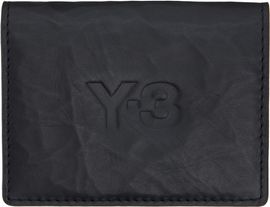 Y-3 Y-3 Black Leather Card Holder
