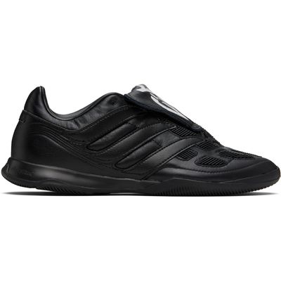 Y-3 Y-3 Black Leather Predator Precision Sneakers