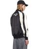 Y-3 Y-3 Black Liquid Logo Satin Souvenir Jacket - 3