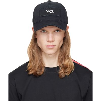 Y-3 Y-3 Black Logo Race Cap