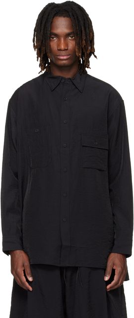 Y-3 Y-3 Black Long Sleeve Shirt