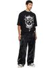 Y-3 Y-3 Black Marble Nylon Tapered Cargo Pants - 4