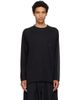 Y-3 Y-3 Black Oversized Gradient Stripes Long Sleeve T-shirt - 1