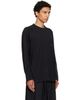 Y-3 Y-3 Black Oversized Gradient Stripes Long Sleeve T-shirt - 2