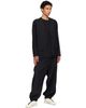 Y-3 Y-3 Black Oversized Gradient Stripes Long Sleeve T-shirt - 4