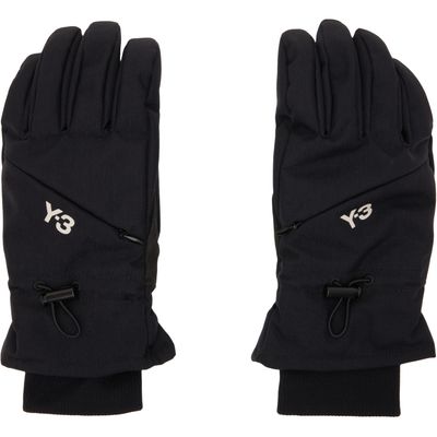 Y-3 Y-3 Black Padded Gloves