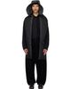 Y-3 Y-3 Black Padded Hooded Scarf - 1