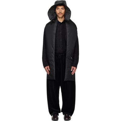 Y-3 Y-3 Black Padded Hooded Scarf