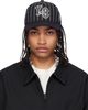 Y-3 Y-3 Black Pinstripe Cap - 1