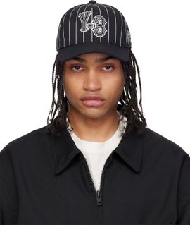 Y-3 Y-3 Black Pinstripe Cap