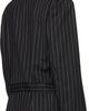 Y-3 Y-3 Black Pinstripe Refined Wool Chore Blazer - 3