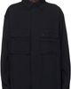Y-3 Y-3 Black Rayon Twill Shirt - 1