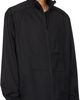 Y-3 Y-3 Black Refined Wool Long Track Jacket - 2