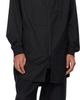 Y-3 Y-3 Black Refined Wool Long Track Jacket - 4