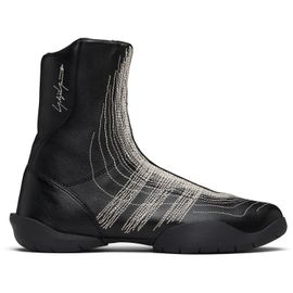 Y-3 Y-3 Black Regu Hi Sneakers
