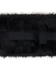 Y-3 Y-3 Black Shag-Knit Neck Warmer - 2