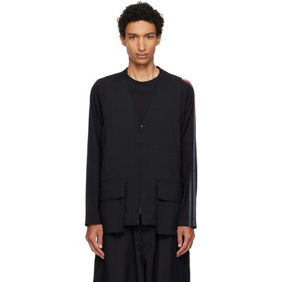 Y-3 Y-3 Black Sport Uniform Pocket Vest