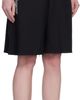 Y-3 Y-3 Black Sport Uniform Raw Cut 3 Stripes Shorts - 2