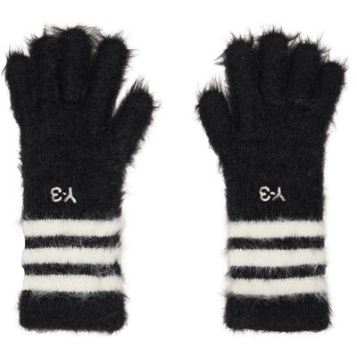 Y-3 Y-3 Black Stripes Gloves