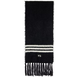 Y-3 Y-3 Black Stripes Scarf