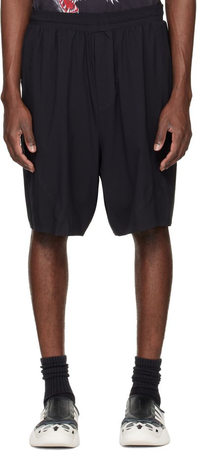 Y-3 Y-3 Black Ultralight Woven Shorts